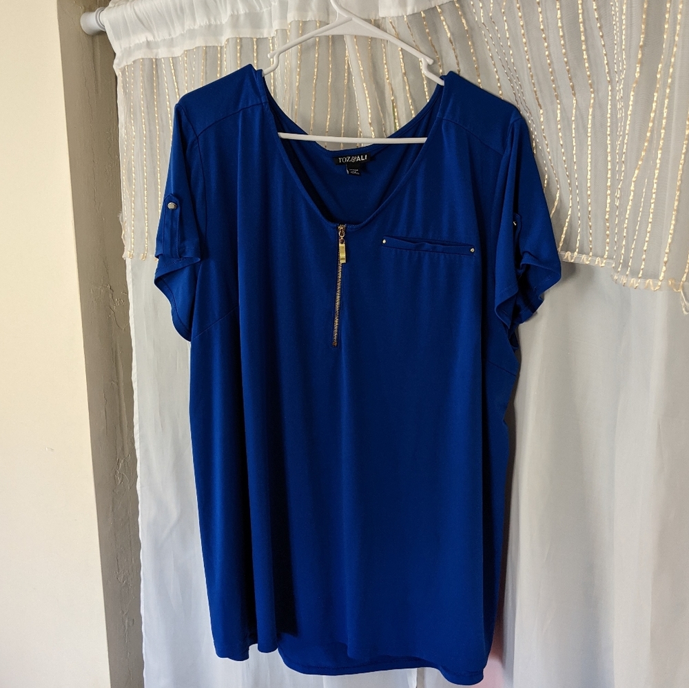 Roz & Ali blue top!!!